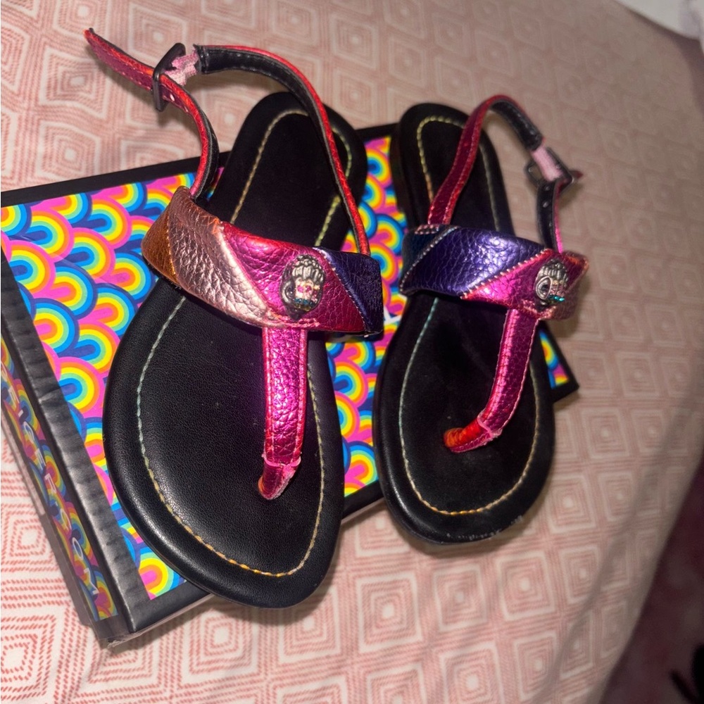 Kurt Geiger Colorful Metallic Sandals